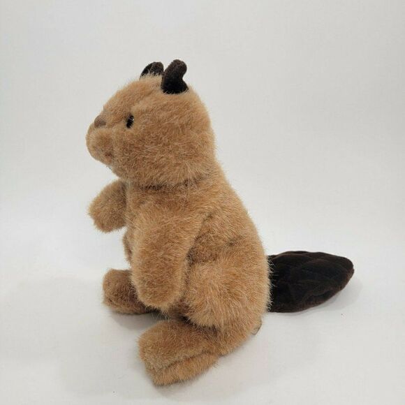 Vintage  1989 APPLAUSE Bravo BEAVER Sherwood Plush 10" - Picture 3 of 7